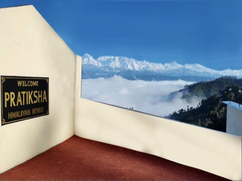 Pratiksha Himalayan Retreat Hotel Kausani Exterior foto